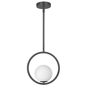 Adrienna - 1 Light Pendant In Modern Style-10.75 Inches Tall and 10 Inches Wide - 1263060