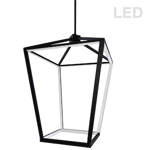 Cage - 26 Inch 60W 12 LED Chandelier - 1020163