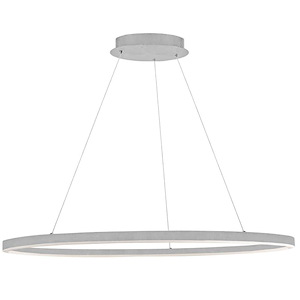 Circulo - 63W 1 LED Pendant In Modern Style-1.5 Inches Tall and 44 Inches Wide - 1263078