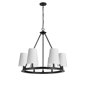 Colby - 6 Light Chandelier In  Style-30.5 Inches Tall and 30 Inches Wide