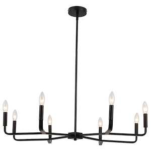 Colette - 8 Light Chandelier In Contemporary Style-5.25 Inches Tall and 32 Inches Wide