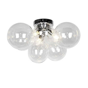 Comet - 3 Light Flush Mount In Contemporary Style-11.5 Inches Tall and 14.25 Inches Wide - 918640