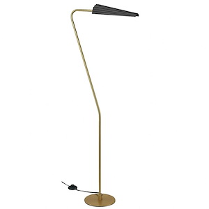 Cassie - 1 Light Floor Lamp-53.25 Inches Tall and 4.75 Inches Wide - 1331616