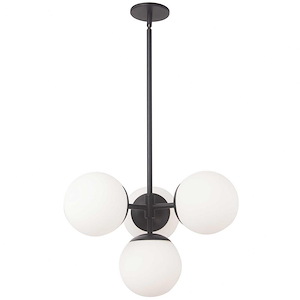 Dayana - 4 Light Pendant In  Style-14 Inches Tall and 21 Inches Wide - 1294359