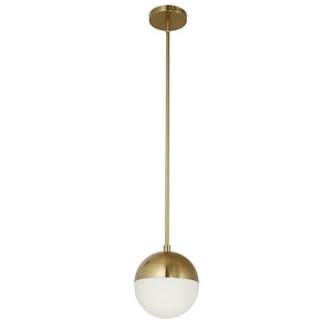 Dayana - 1 Light Pendant In  Style-8 Inches Tall and 7 Inches Wide