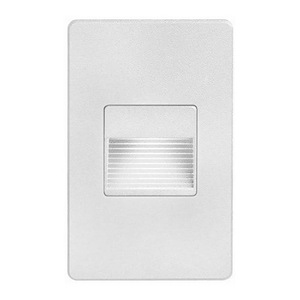 4.9 Inch 3.3W 1 LED In/Outdoor Rectangle Wall Light