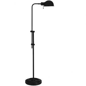 Fedora - 1 Light Floor Lamp In Traditional Style-52 Inches Tall and 10 Inches Wide