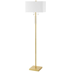 Fernanda - 2 Light Floor Lamp In Modern Style-60 Inches Tall and 15 Inches Wide - 1045143