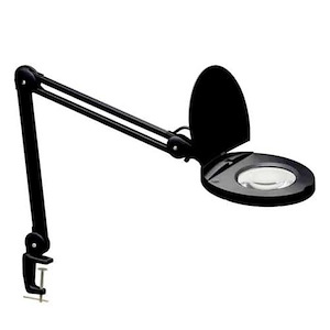 47 Inch 8W 1 LED Magnifier Lamp with A Bracket with 5D Lens