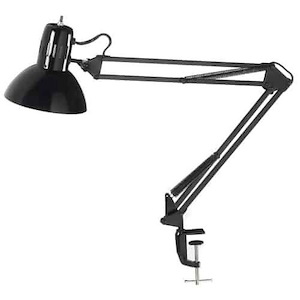 One Light Clamp-On Wall Lamp