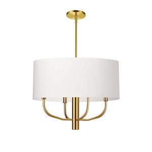 Eleanor - 4 Light Chandelier In  Style-17.5 Inches Tall and 22 Inches Wide