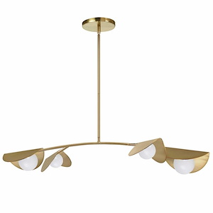 Emma - 4 Light Pendant In Contemporary Style-6 Inches Tall and 41 Inches Wide - 1294308