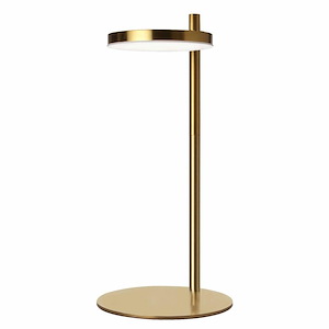 Fia - 12W 1 LED Table Lamp-15 Inches Tall and 7 Inches Wide