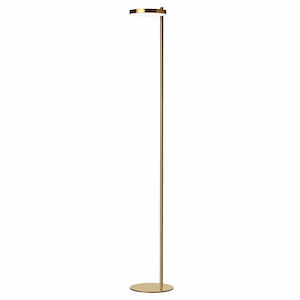 Fia - 30W 1 LED Floor Lamp-60.5 Inches Tall and 7 Inches Wide