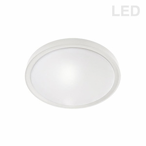 Frida - 30W 1 LED Flush Mount In Modern Style-2.5 Inches Tall and 15.75 Inches Wide
