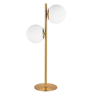 Folgar - 2 Light Table Lamp In Contemporary Style-22 Inches Tall and 12 Inches Wide