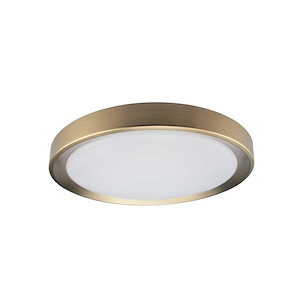 Flynn - 24W 1 LED Flush Mount In Modern Style-2 Inches Tall and 11.75 Inches Wide