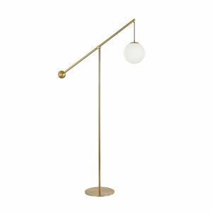 Holly - 1 Light Floor Lamp In  Style-66 Inches Tall and 33 Inches Wide - 1294443