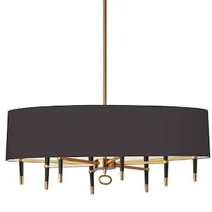 Langford - 8 Light Pendant with Drum Shade