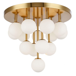 Megallan - Fourteen Light Flush Mount