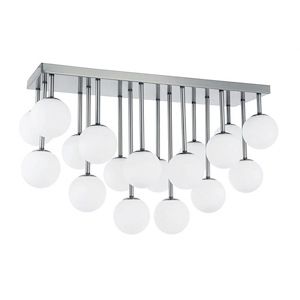 Megallan - Eighteen Light Flush Mount