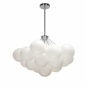 Miles - 4 Light Chandelier-18.75 Inch Tall and 27 Inch Wide - 1375082