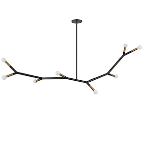 Morgan - 8 Light Pendant In  Style-13.25 Inches Tall and 59.75 Inches Wide - 1294417