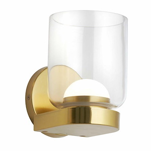 Nadine - 10W 1 LED Wall Sconce-6.75 Inches Tall and 4.75 Inches Wide