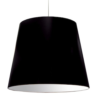 Oversized Drum - 1 Light Pendant-32 Inch Tall and 32 Inch Wide - 1421176