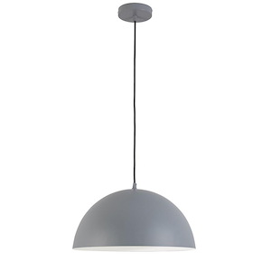 Ofelia - 1 Light Pendant In  Style-8 Inches Tall and 16 Inches Wide - 1294339