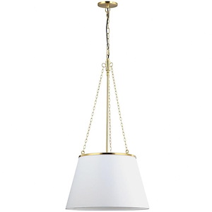 Plymouth - 1 Light Pendant In Contemporary Style-30.75 Inches Tall and 18 Inches Wide