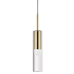 Palmer - 1 Light Pendant In Modern Style-17 Inches Tall and 2.75 Inches Wide