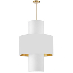 Patrona - 4 Light Pendant In Contemporary Style-32 Inches Tall and 22 Inches Wide