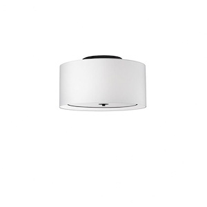 Porscha - 3 Light Flush Mount In Contemporary Style-8 Inches Tall and 16 Inches Wide