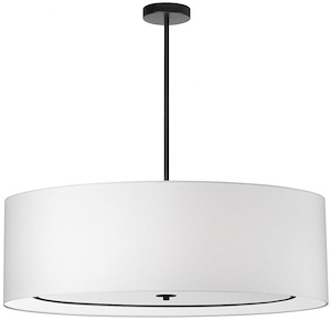 Porscha - 6 Light Pendant In Contemporary Style-10 Inches Tall and 40 Inches Wide - 1263146