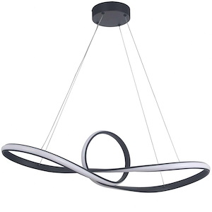 Percival - 42W 1 LED Pendant In Contemporary Style-8 Inches Tall and 30 Inches Wide