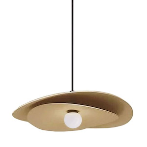 Paven - 12W 1 LED Pendant-20 Inches Tall and 20 Inches Wide