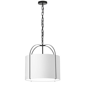 Quincy - 1 Light Pendant In Contemporary Style-16.5 Inches Tall and 18 Inches Wide - 1294463