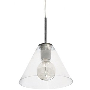 Roswell - 1 Light Pendant with Clear Glass - 1045247