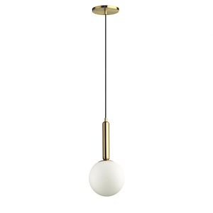 Tara - 1 Light Pendant In Contemporary Style-13.75 Inches Tall and 6 Inches Wide