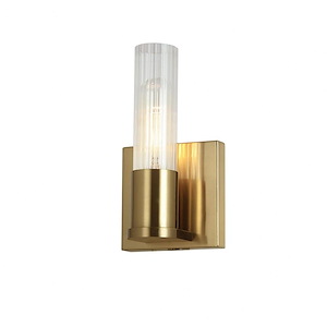 Tube - 1 Light Wall Sconce In Contemporary Style-8 Inches Tall and 4.5 Inches Wide