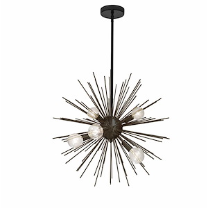 Vega - 6 Light Pendant In Contemporary Style-20 Inches Tall and 20 Inches Wide