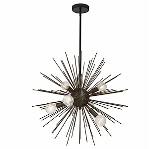 Vega - 8 Light Pendant In Contemporary Style-24 Inches Tall and 24 Inches Wide
