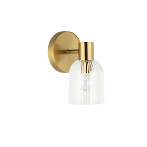 Vienna - 1 Light Wall Sconce-8 Inches Tall and 4.75 Inches Wide - 1331648