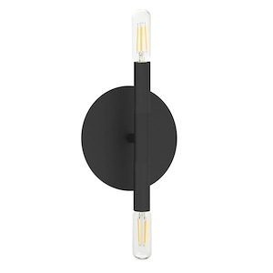 Wand - 2 Light Wall Sconce In Modern Style-8.5 Inches Tall and 5.75 Inches Wide