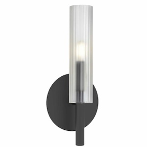 Wand - 1 Light Wall Sconce-14 Inches Tall and 4 Inches Wide