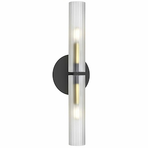 Wand - 2 Light Wall Sconce-20.5 Inches Tall and 4 Inches Wide - 1331650