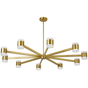 Wilson - 140W 20 LED Chandelier In Modern Style-4.75 Inches Tall and 48 Inches Wide - 1294455