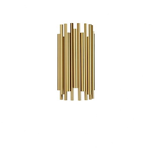 Weslyn - 2 Light Wall Sconce In Contemporary Style-12 Inches Tall and 7 Inches Wide