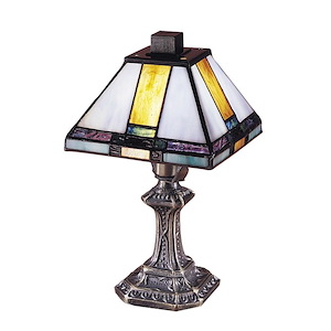 Tranquility Tiffany Mission - 1 Light Accent Lamp